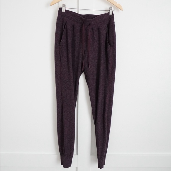 lululemon athletica Pants - Lululemon Purple Heathered Joggers